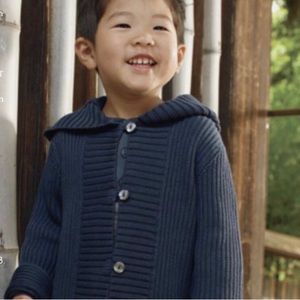 TEA COLLECTION KIMONO ROBE   SWEATER COAT.